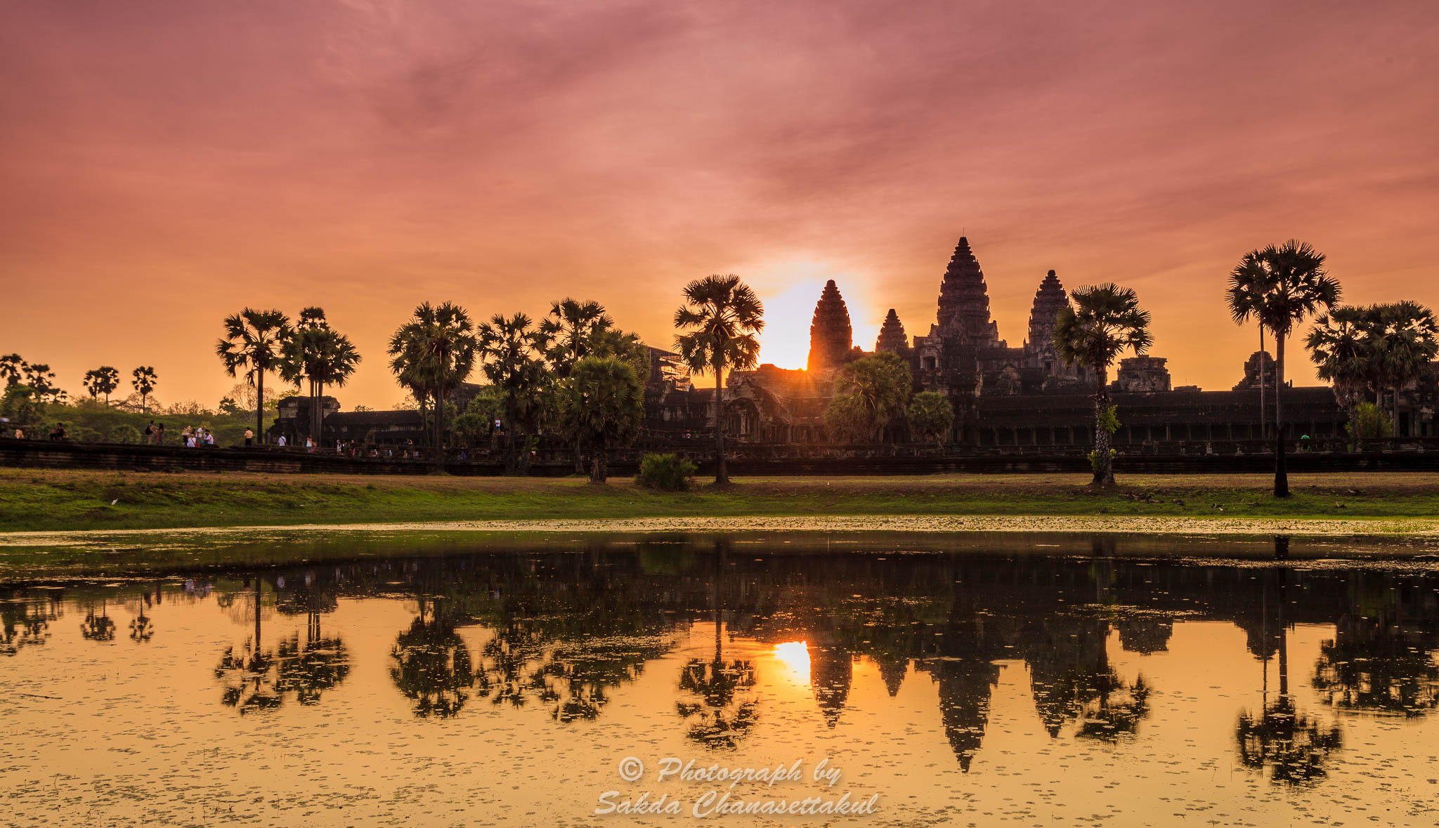 Angkorwat,นครวัด,พระอาทิตย์ขึ้น