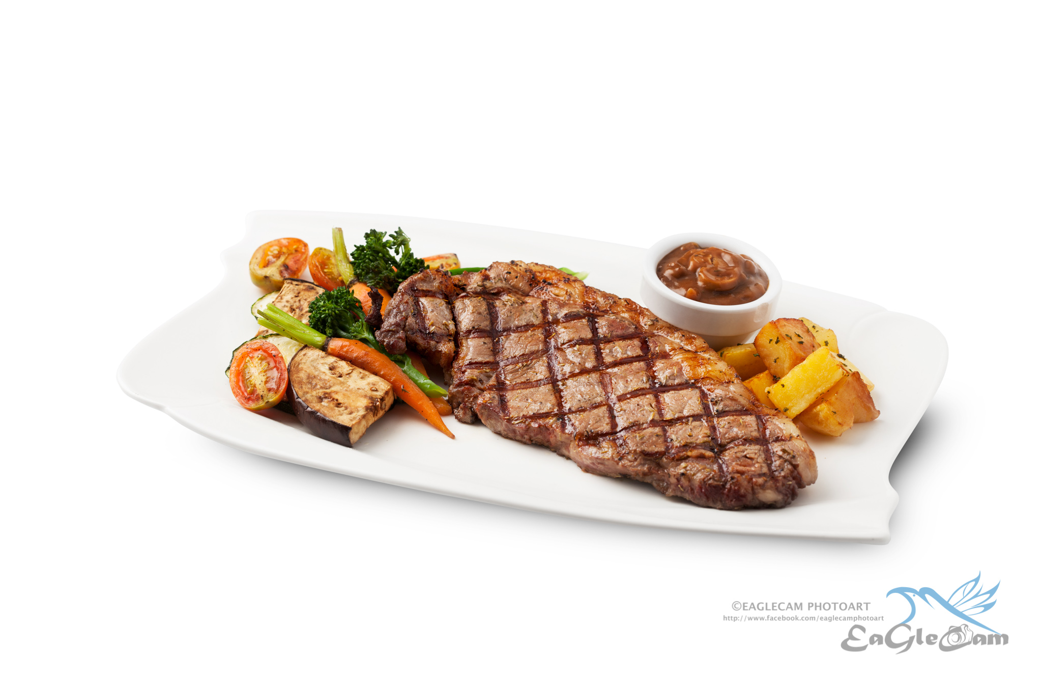 Food with White Background